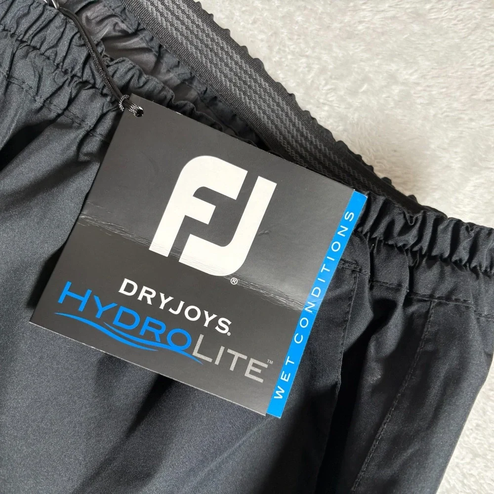 FootJoy FJ Layer Up HydroLite DrY Joys Light Rain Pants‎ Mens 2XL Black Outdoor